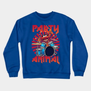 Party The Muppets Show - Drummer Crewneck Sweatshirt